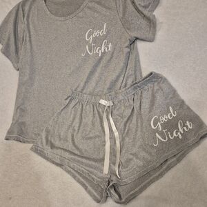 Gray Women's Sleepwear Set